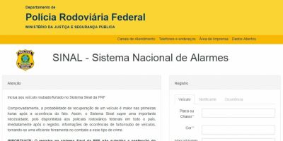 PRF lança sistema de alerta instantâneo para recuperação de carros roubados