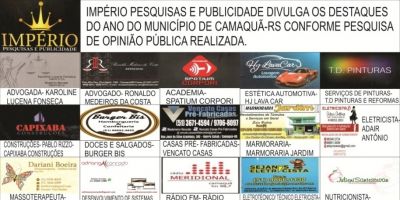 Império Pesquisas e Publicidade divulga os destaques de 2017 em Camaquã-RS