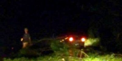 Ventos fortes em Camaquã e região, na noite de sábado, causam prejuízos