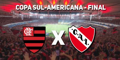 Com mosaico gigante, Flamengo busca virada contra o Independiente no Maracanã