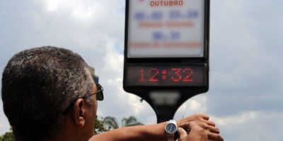 Governo reduz horário de verão para 2018