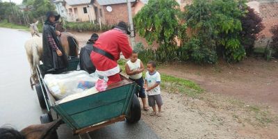 CTG Tapera Grande realiza doações de alimentos e brinquedos em Chuvisca