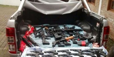 Mais de 3,3 mil armas foram apreendidas pela Polícia Civil gaúcha neste ano