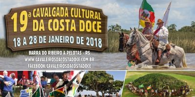 19ª Cavalgada Cultural da Costa Doce passará por SLS neste final de semana