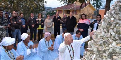 Camaquã - Ato Ecumênico marca instalação de réplica da Cruz de São Miguel    