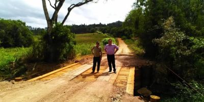 SMIT realiza construção de ponte e quebra-molas na localidade de Santa Auta