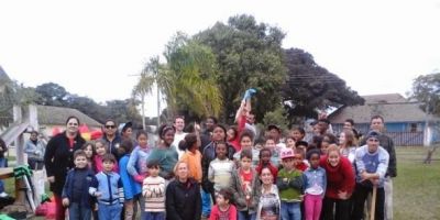 Arambaré - atividades de férias são realizadas no CRAS, em Santa Rita do Sul