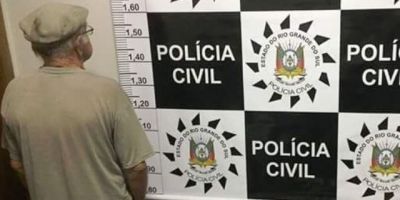 Idoso é preso com material pornográfico infantil em Canguçu