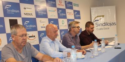 Sindilojas Costa Doce apresenta relatório da gestão passada e o novo presidente 2018/2022