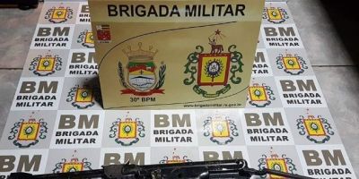 Brigada Militar prende homem com arma adaptada no Jardim das Flores em Camaquã