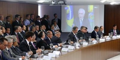 Governadores apoiam crédito para segurança e pedem mais participação da União