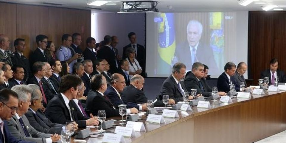 Governadores apoiam crédito para segurança e pedem mais participação da União