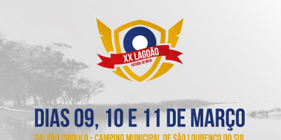 XX Lagoão de Futebol de Mesa receberá mais de 120 botonistas de 12 municípios em SLS