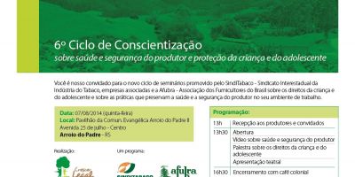 Produtores de Arroio do Padre terão tarde de conscientização