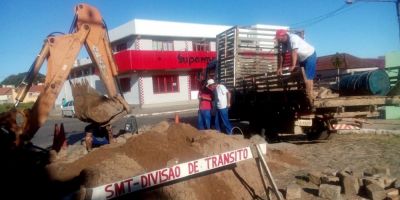Floresta recebe serviço de drenagem em Camaquã