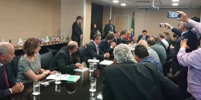 Prefeito de Dom Feliciano participa de audiência e compromissos em Brasília