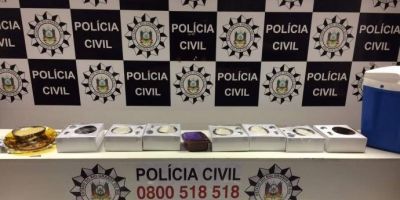 Quatro são presos suspeitos de fabricar e distribuir ovos de Páscoa com maconha