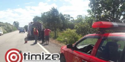 FOTOS: homem, mulher e bebê ficam feridos em acidente na ERS-717 em Tapes
