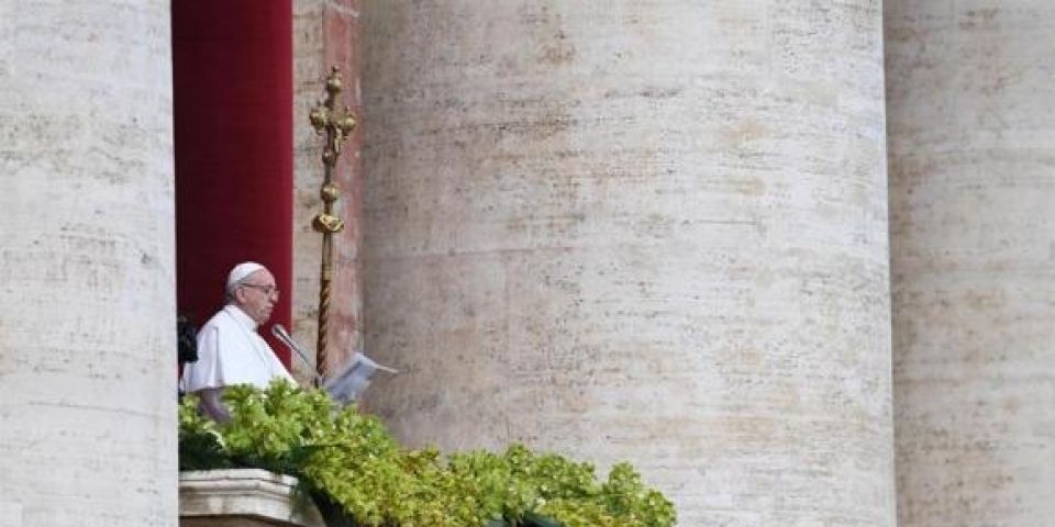 Em mensagem pela Páscoa, Papa condena "extermínio" na Síria