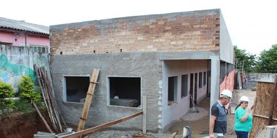 Obras na escola municipal de Camaquã José Antônio Netto entra em fase de conclusão