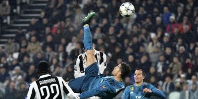 Liga dos Campeões: Cristiano Ronaldo faz golaço de bicicleta e Real goleia a Juventus na Itália