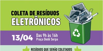 Coleta de resíduos eletrônicos acontece na semana que vem em São Lourenço do Sul