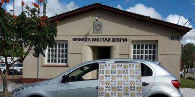 Brigada Militar prende em Camaquã motorista com carro roubado em Alvorada