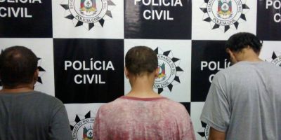 Trio é preso por roubo de celulares no centro de Pelotas