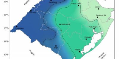 Chuvas voltam ao Rio Grande do Sul na próxima semana