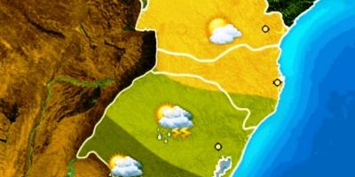 Chegada de frente fria ao RS deixa o tempo instável e chuvoso