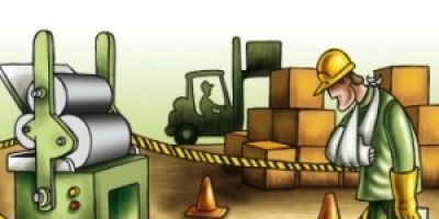 Número de acidentes de trabalho registra queda em 2017