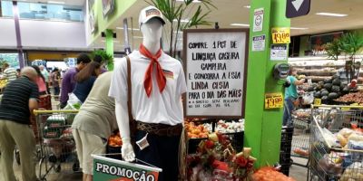 Compre Linguiça Caseira Campeira no Roxo e concorra a uma linda cesta para o Dia das Mães