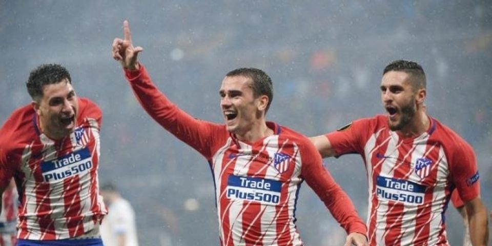 Atlético de Madrid goleia o Olympique e conquista a Liga Europa