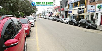 Trânsito: estacionamentos oblíquos, tachões e largo são extintos das vias centrais de Camaquã