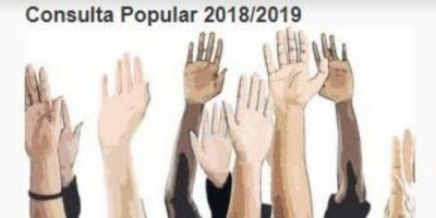 Realizada em Cristal a Consulta Popular 2018 para o orçamento de 2019