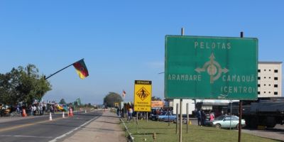 Camaquenses se mobilizam para prestar apoio aos caminhoneiros