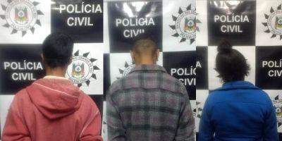 Acusados de assalto a taxista são presos em Camaquã