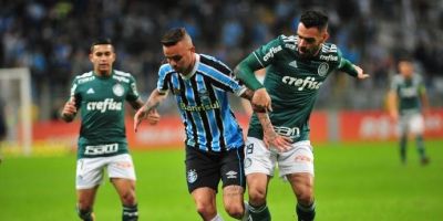 Grêmio cria pouco e leva 2 a 0 do Palmeiras na Arena