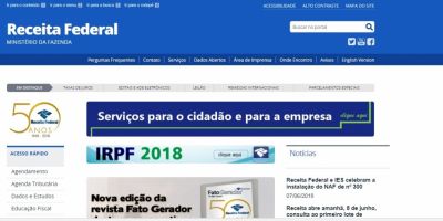 Receita libera consulta a primeiro lote de restituição do IR 2018