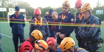 FOTOS: Corpo de Bombeiros Mistos de Camaquã realiza treinamento