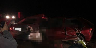 Três morrem e dois ficam feridos em acidente na BR-386, em São José do Herval