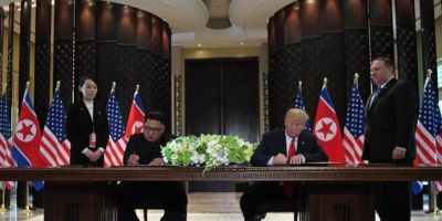 MUNDO: assinamos acordo com Coreia do Norte, mas sanções seguem em vigor, diz Trump