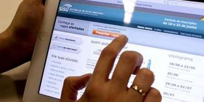 Termina hoje o prazo de inscrições para o Sisu