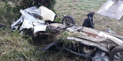 Jovem morre em colisão frontal na BR-386, no Vale do Taquari