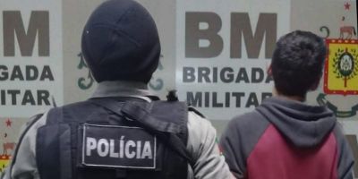 Foragido do sistema prisional é recapturado pela Brigada Militar em Camaquã