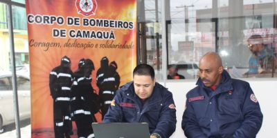 Seguem atividades dos bombeiros da Semana de Prevenção de Incêndios em Camaquã