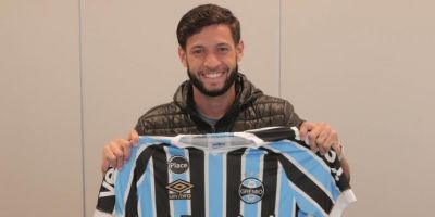 Grêmio anuncia a contratação do lateral esquerdo Juninho Capixaba