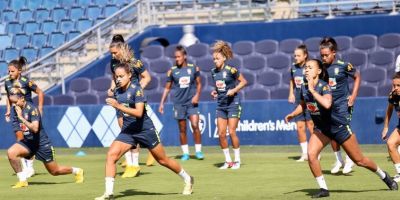 Futebol feminino do Brasil estreia hoje no Torneio das Nações nos EUA