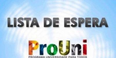 ProUni divulga resultado da lista de espera
