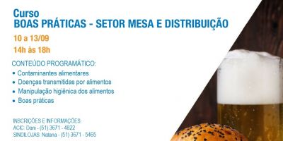 Empretec e curso de boas práticas estão com inscrições abertas em Camaquã
